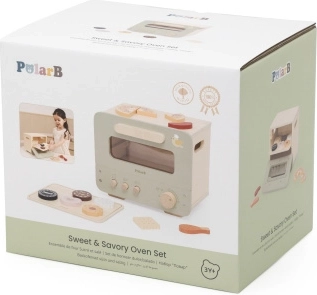 Dřevěná trouba s cookies PolarB by Viga Toys