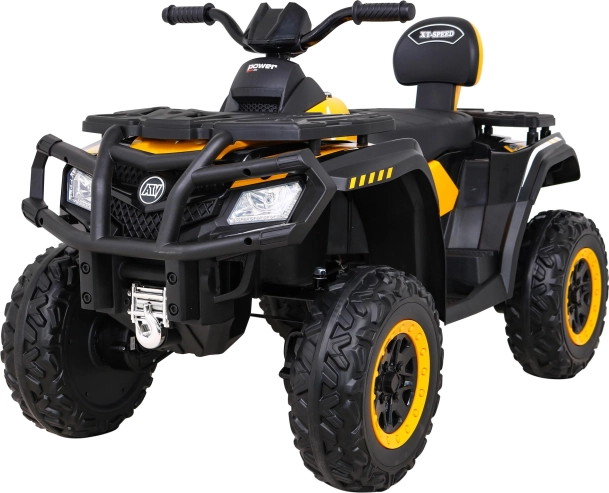 Dětská elektrická čtyřkolka Quad XT-Speed žlutá