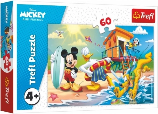 Puzzle 60 dílků – MICKEY MOUSE: Zajímavý den pro Mickeyho a přátele