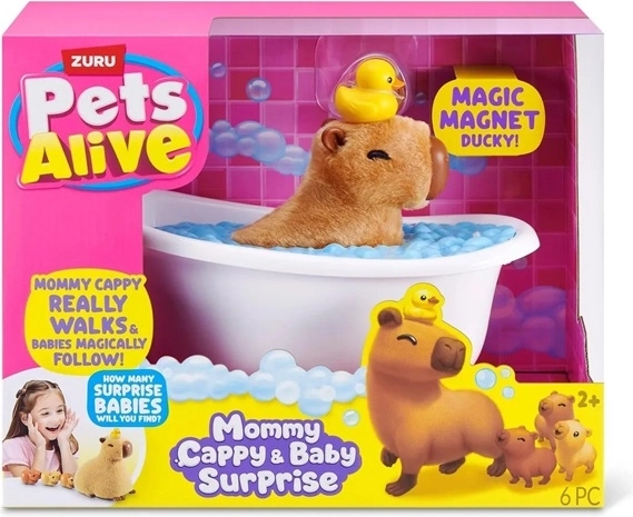 ZURU Pets Alive překvapení maminka a miminko