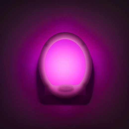 LED noční světlo měnící barvy Smooth se 7 LED