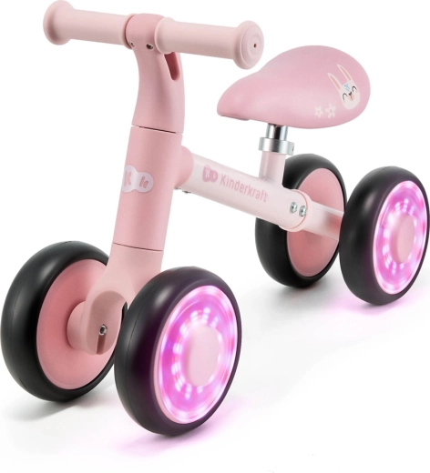 Kinderkraft odrážedlo Cutie flash pink