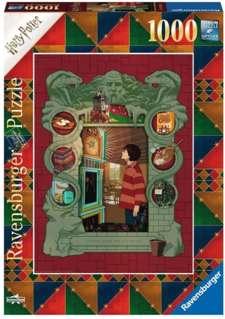 Ravensburger puzzle Harry Potter Weasleyová rodina 1000 dílků