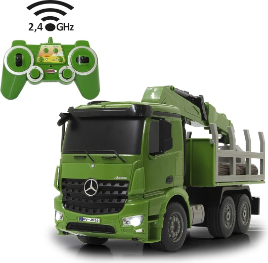 Jamara Mercedes-Benz Arocs RC lesní vůz na převoz dřeva 1:20 2,4 GHz