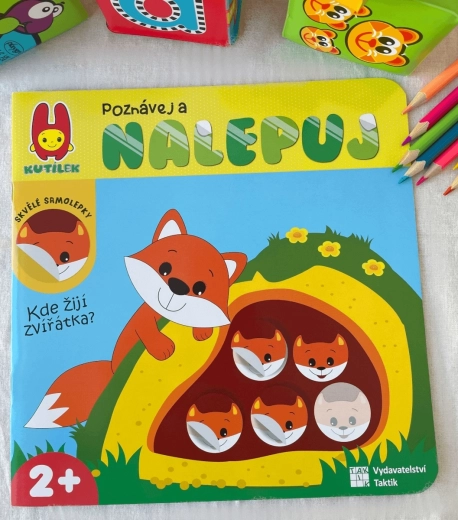 Poznávej a nalepuj – kde žijí zvířátka?