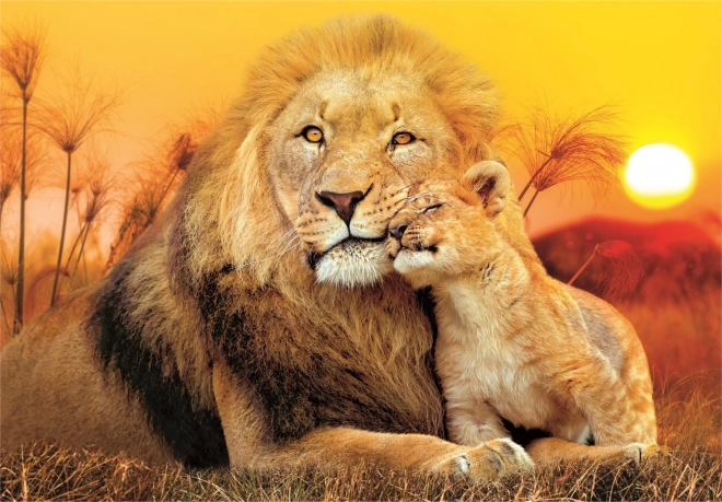 Puzzle Clementoni Nečekané objetí 180 dílků