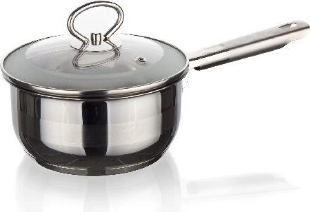 Nerezový rendlík se skleněnou poklicí 16 cm, 1,5 l MATTE New Line pro indukci