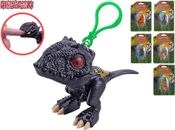 Přívěsek na klíče Dinoworld dinosaurus 9 cm