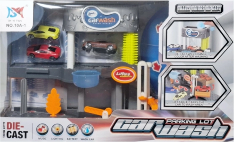 Dětská myčka aut se světlem a zvukem