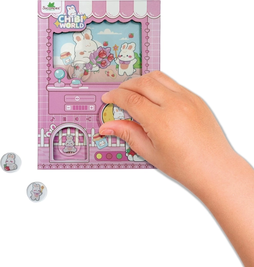 Chibi svět gashapon zápisník králík - 1 kus