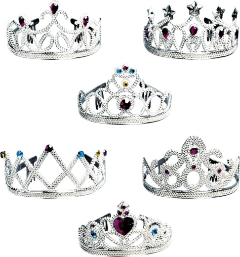 Dětské korunky mix pro malé princezny – 3 kusy