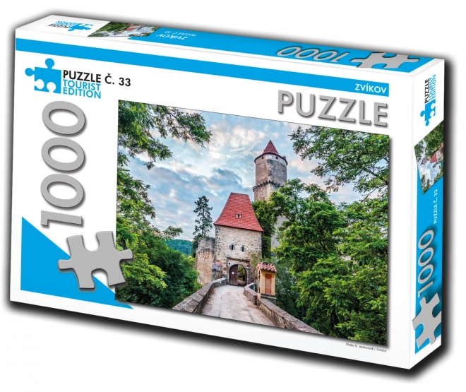 Puzzle Tourist Edition Zvíkov 1000 dílků