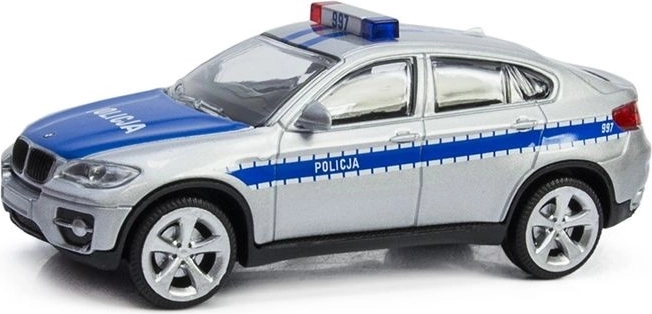 Rastar BMW X6 policejní auto 1:43 - 1 kus