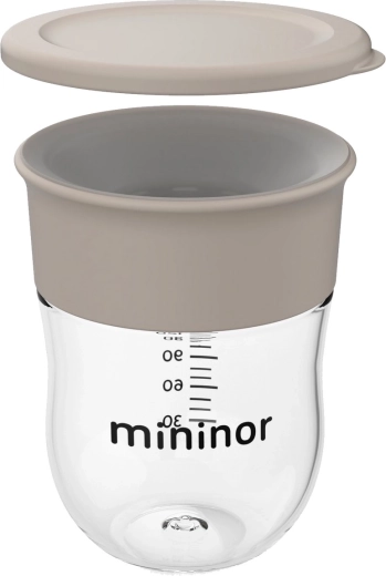 Mininor tréninkový hrneček 220 ml Cloudy morning