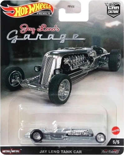 Hot Wheels Jay Leno Tank Car kovový model 1:64