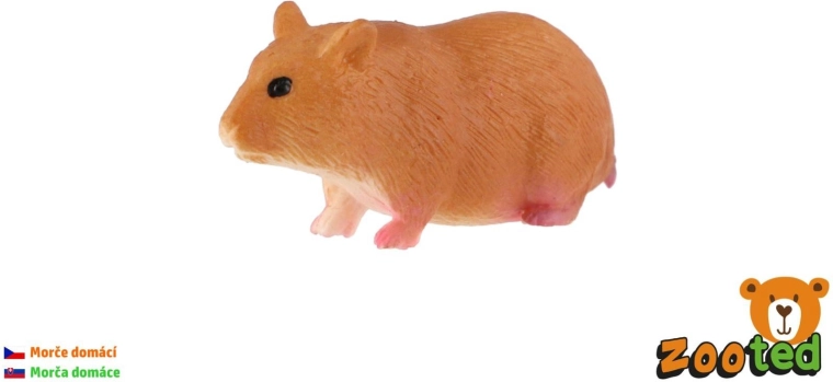 Plastová figurka morče domácí 6 cm v sáčku