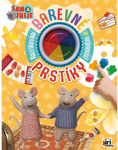 Barevné prstíky Dům myšek Sam & Julie
