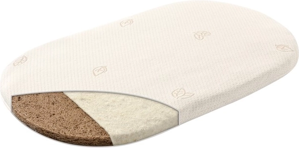 Träumeland přírodní matrace do koše Naturwölkchen 70 × 37 cm