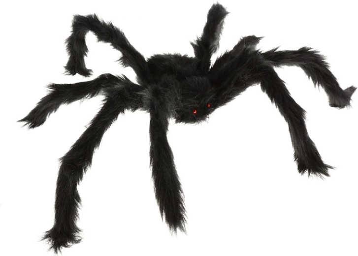 Velký umělý chlupatý pavouk 60 cm