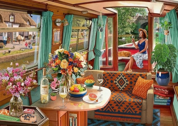 Ravensburger puzzle Okno do světa fantazie 1000 dílků