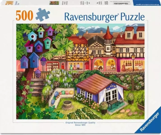 Ravensburger Puzzle Tržní městečko 500 dílků