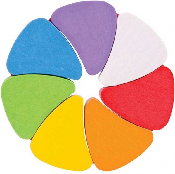 Chrastítko Duhové Lístky