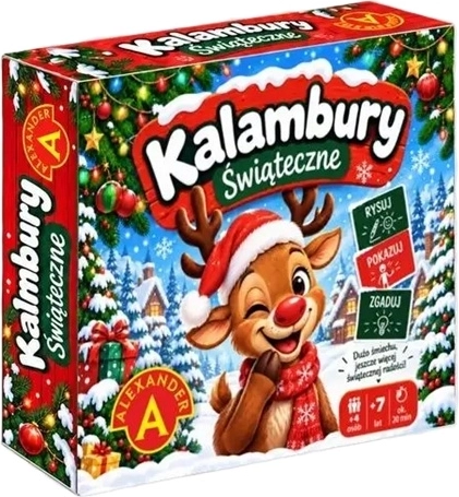 Vánoční kalambury Renifer