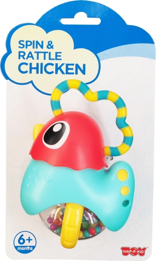 Hape chrastítko pro miminka – kuře