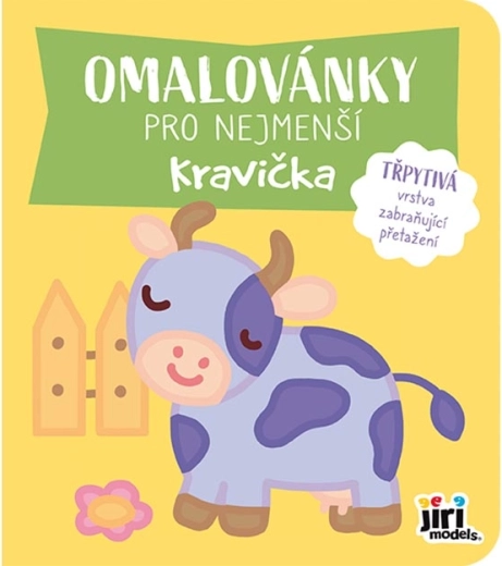 Omalovánky pro nejmenší kravička