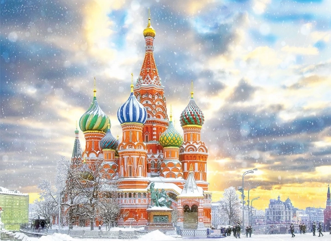 Eurographics puzzle chrám vasila blaženého, moskva – 1000 dílků