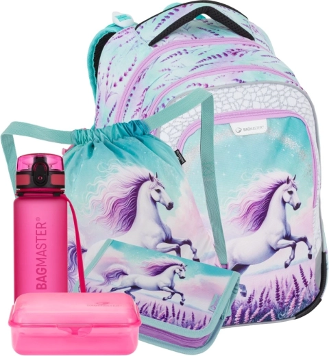 Bagmaster školní set LUMI 26 B Kůň