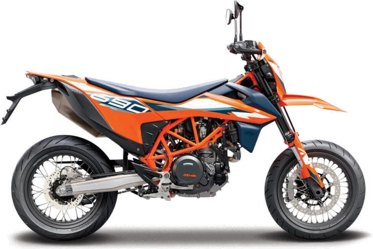 Maisto motocykl KTM 690 SMC R 2023 1:12