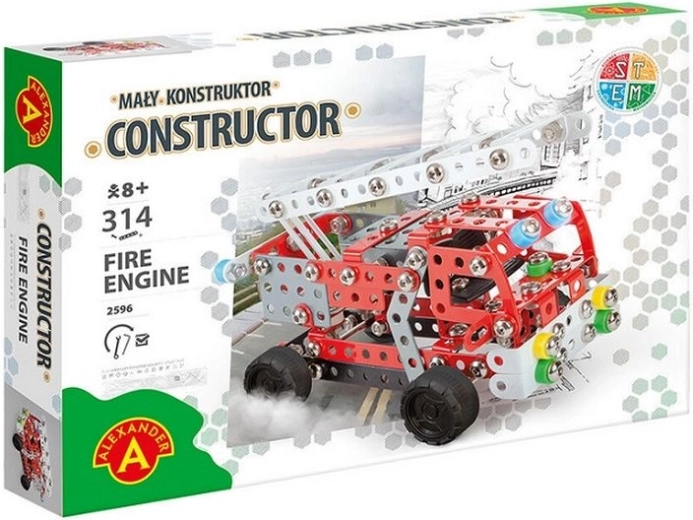 Malý konstruktér hasičské auto