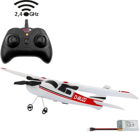 RC letadlo JAMARA Cessna 182 s gyroskopem a ovládáním 2,4 GHz