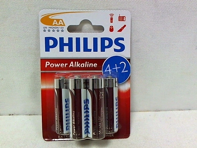 Alkalická baterie Philips AA LR6
