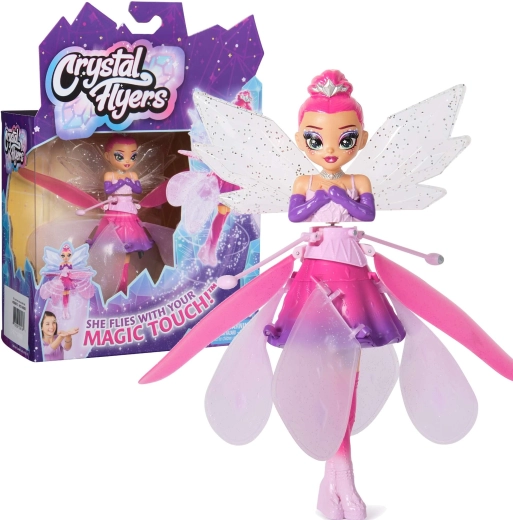 Létající panenka HATCHIMALS Crystal Flyers