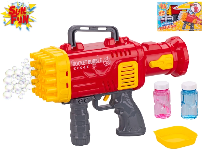 Sun Fun bublifuková pistole s náplněmi