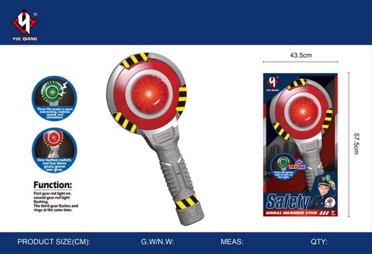 Policejní plácačka se světelnými efekty 24 cm