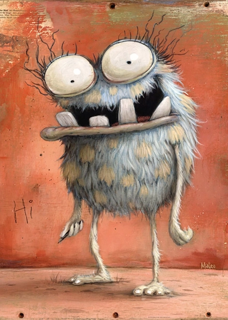 Heye puzzle Zozoville: Zdravím 1000 dílků