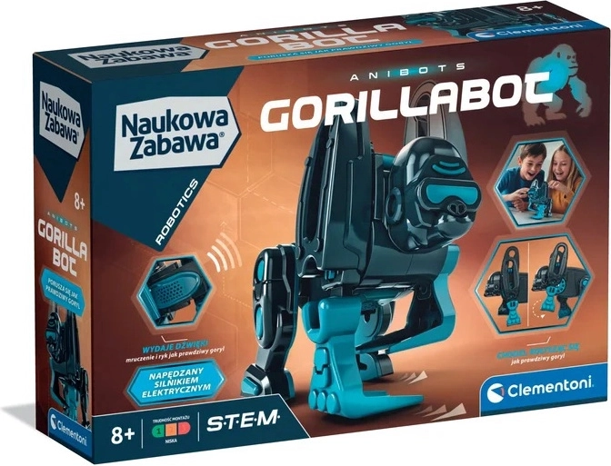 Robotický gorilí model Gorillabot s motorem a zvukem