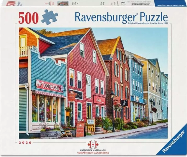 Ravensburger puzzle Canadian Nationals: Charlottetown 500 dílků
