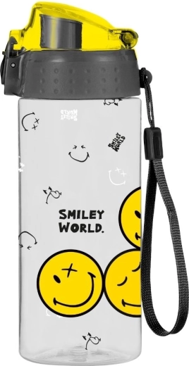 Láhev na pití OXY CLICK 600 ml Smiley World z Tritanu