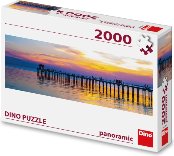 Panoramatické puzzle Thajský záliv 2000 dílků
