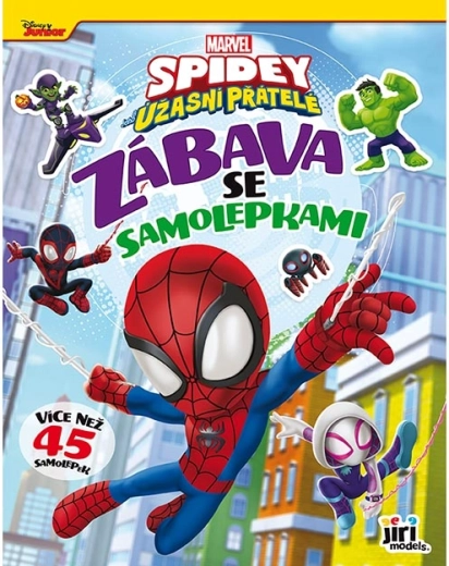 Samolepková knížka Spidey – zábava se samolepkami