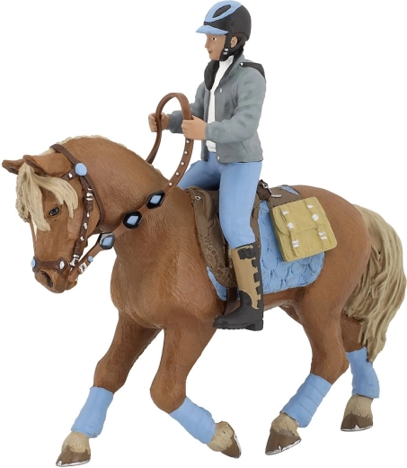 Papo figurka mladý jezdec 8 cm - 1 kus