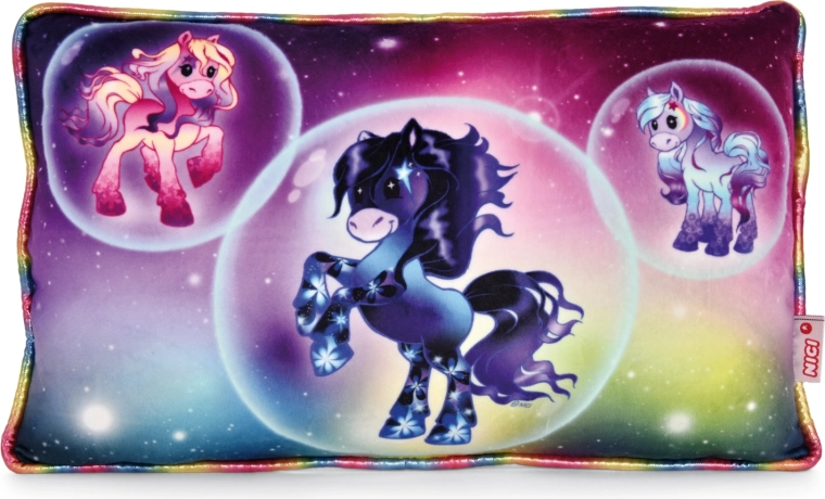 NICI polštář Pony Starflower 43 × 25 cm Green