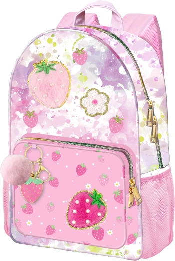 Dětský batoh Deluxe Strawberry – jahodový sen