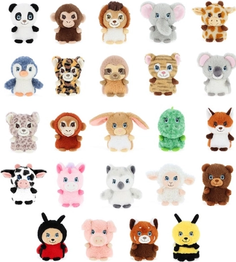 Keeleco mini plyšová zvířátka 10 cm (mix 24 druhů)
