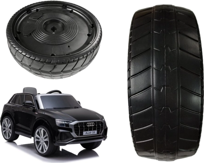 Zadní kolo EVA pro vozítko JJ2066 Audi Q8 - 1 kus
