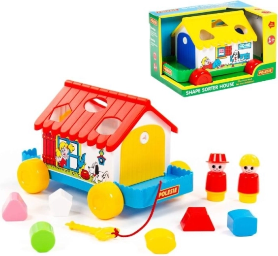 Didaktický domeček na kolečkách